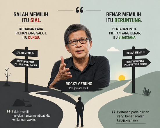 salah memilih