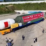 STAR.VISION memastikan roket pembawa Satelit Kembar Hiperspektral OSE telah menuju lokasi peluncuran di lepas pantai Shandong, China. Lampung-1 diproyeksikan mendukung ekonomi kelautan hingga pengelolaan lingkungan berbasis AI.(Kompas.com/Istimewa )