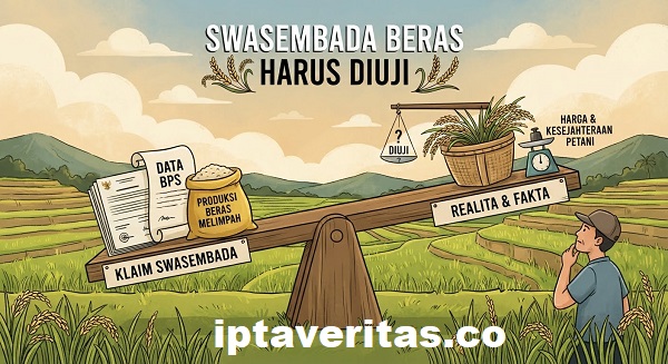 Swasembada Beras Diklaim Berhasil, Produksi 2026 Diproyeksikan Turun